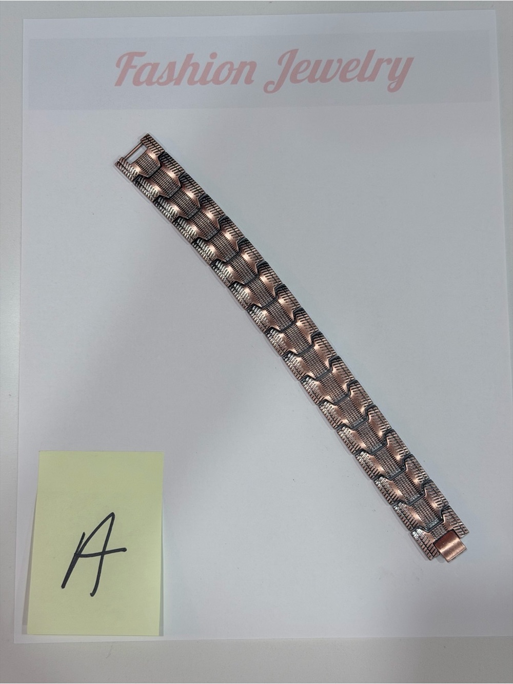 Men's Fashion Bracelet - Rose Gold and Silver Tone Multiple Styles
